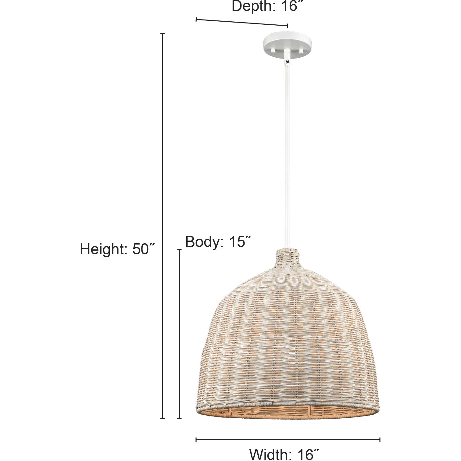 Elise 1 Light 16 inch Matte Black Indoor Pendant Ceiling Light